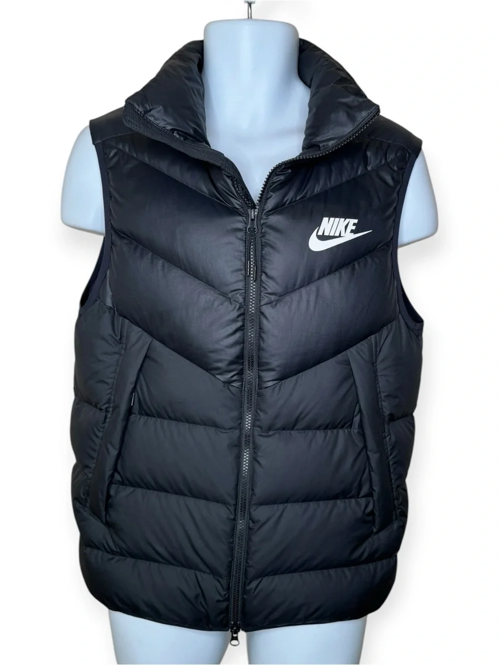 Nike Men’s Down Fill Puffer Vest S Black Insulated 928859